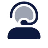Person on headset Icon